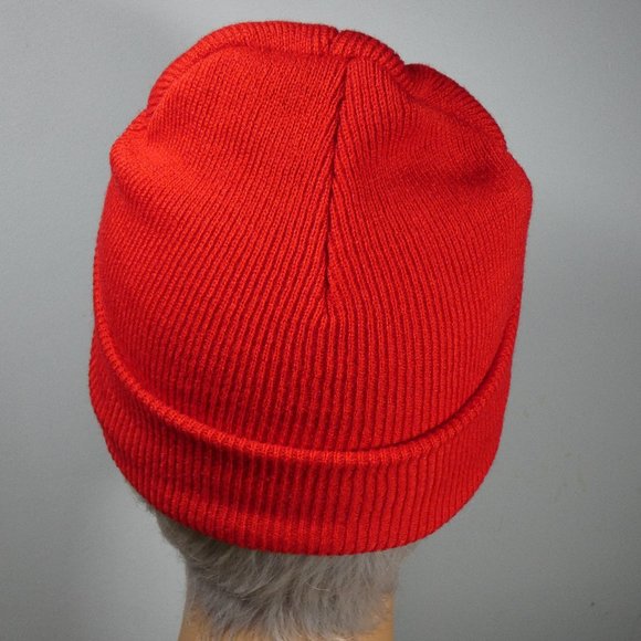 CARHARTT Knit Cap Beanie Red - Picture 3 of 5